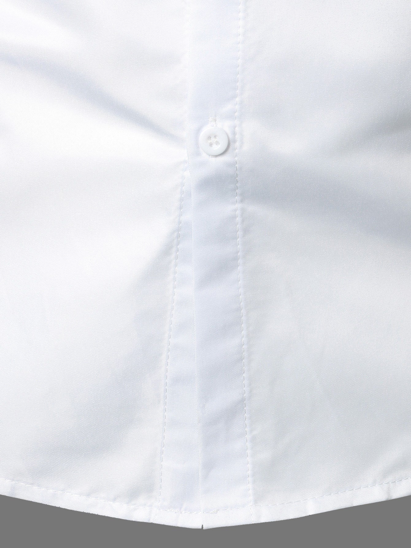 Men Button Front Solid Shirt